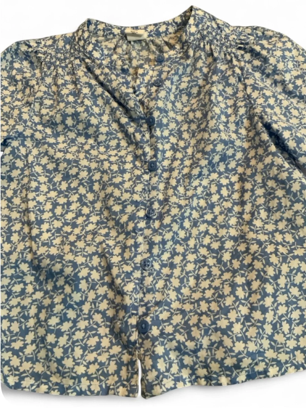 GAP Floral Button-Front Blouse Girls 4yrs Toddler